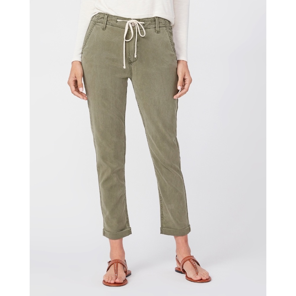 PAIGE Christy Pant - Vintage Coastal Green